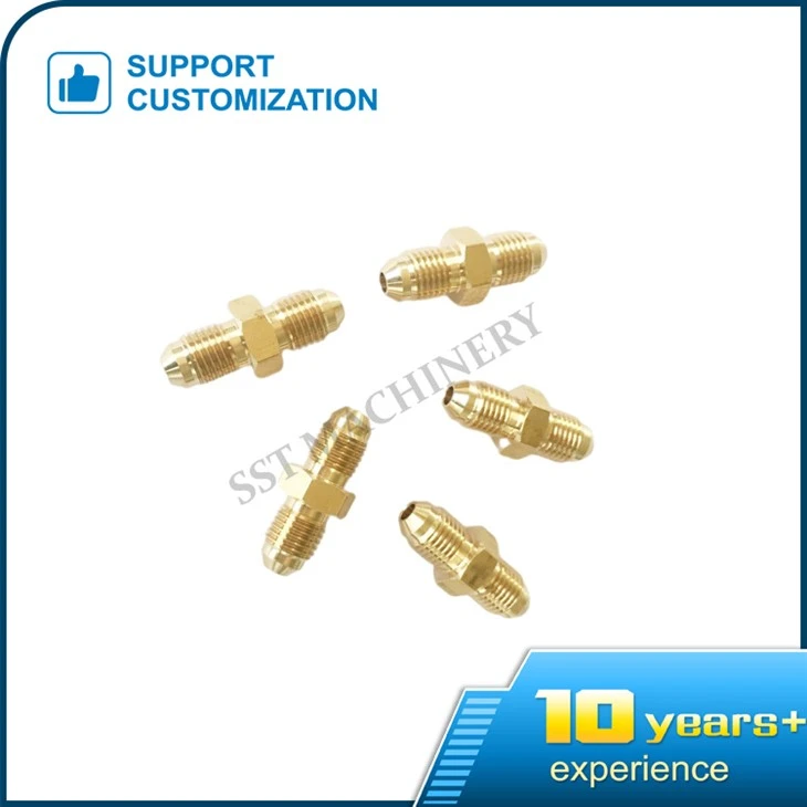 brass flare union